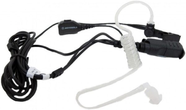 PMLN7269 - Kit de vigilancia 2 cables con auricular, rápido desconectado, negro