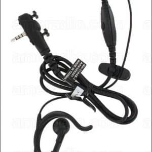 AAK50X501 - MH-37A4B-1 Micrófono de auriculares Single Wire Surveillance