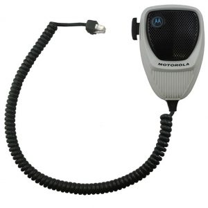 HMN1035 - Micrófono de palma Heavy Duty con cable resorte 10.5 Ft