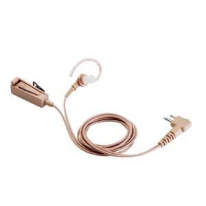 HMN9754 - Micrófono vigilancia de 2 piezas (lazo plástico para la oreja)
