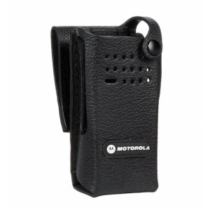 PMLN5843 - Estuche de cuero duro 2,5" giratorio para radio sin pantalla