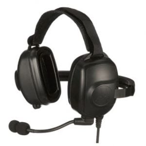 PMLN6852 - Diadema detrás de la cabeza heavy duty con micrófono de cancelación de ruido