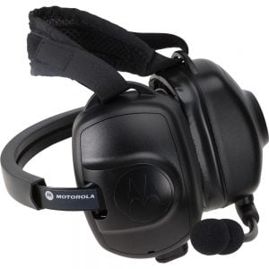 PMLN6853 - Diadema detrás de la cabeza heavy duty con micrófono de cancelación de ruido