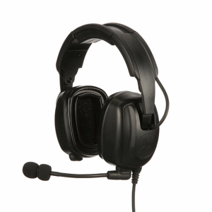 PMLN7467 - Diadema arriba de la cabeza heavy duty con micrófono de cancelación de ruido