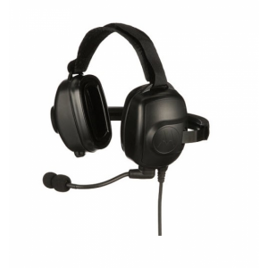PMLN6760 - Diadema atrás de la cabeza heavy duty, con micrófono de pluma con cancelación de ruido