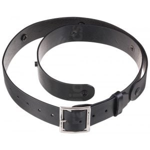 4200865599 - cinturón (cinturón de cuero negro ancho de 1.75 ")