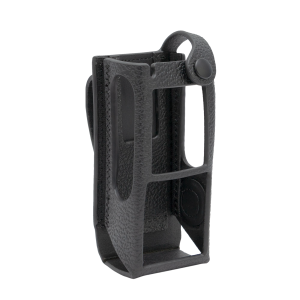 PMLN8301 - Estuche rígido de cuero con presilla fija para cinturón de 3 pulgadas. Fijo (display)