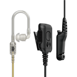 PMLN8342 - Kit de vigilancia IMPRES™ de 2 cables con tubo translúcido, audio alto, negro