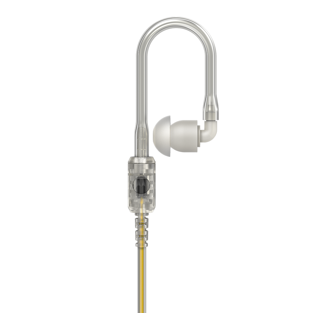 PMLN8120 - Auricular de recepción con tubo translúcido, audio fuerte (para PMMN4128, PMMN4131, PMMN4140)