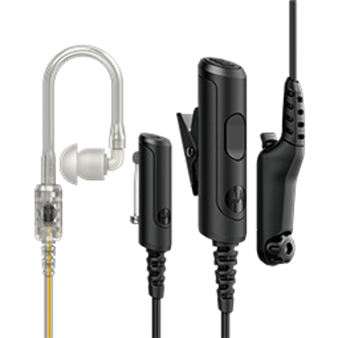 PMLN8343 - Kit de vigilancia IMPRES™ de 3 cables con tubo translúcido, audio fuerte, negro